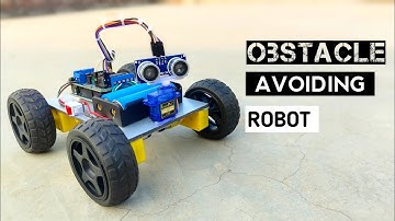How To Make A DIY Arduino Obstacle Avoiding Robot Car At Home || Science Project