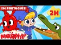 Meus Animais Assustadores Mágicos | 2 HORAS de Morphle em Português: Desenhos Animados para Crianças