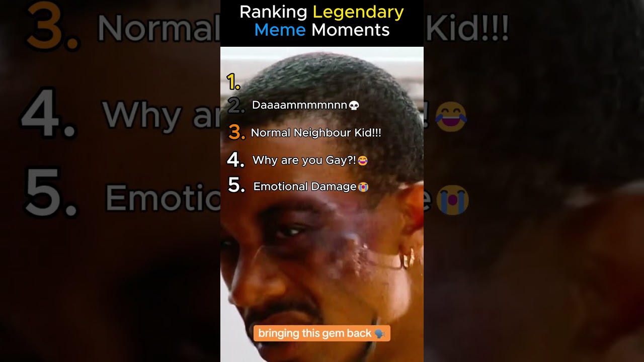 Ranking Best Memes in History😭