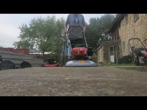 1st start Hover Mower