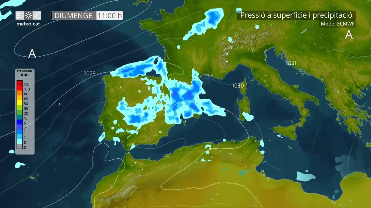 Predicció general per a dissabte 3-10-2026
