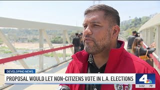 LA Councilman pushes for measure to allow noncitizens to vote