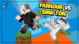 Tôi Và NeyuQ Thử Thách Trốn Thoát Khỏi Lava Trong Minecraft | Parkour Vs Sinh Tồn