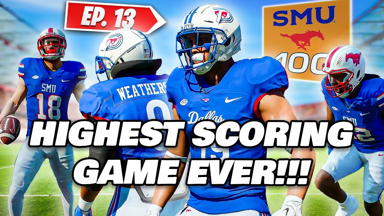 THE HIGHEST SCORING GAME YET SMU REBUILD Dynasty CFB25 EP 13 YouTube THE HIGHEST SCORING GAME YET SMU REBUILD Dynasty CFB25 EP 13 YouTube