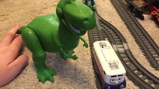 Toy Story Rex Reviews Thomas And Friends Motorized Etienne Kevin And Shane