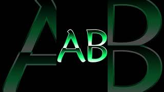 Chrome Letters Clipart Design