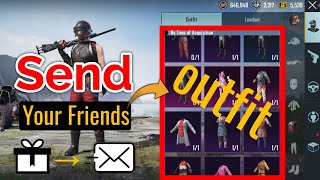 How to send outfits to your friend in PUBG | How to gift an outfit in PUBG screenshot 4