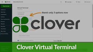 Clover Virtual Terminal- How to Take Online Payments with Clover Dashboard & Clover Virtual Terminal screenshot 1