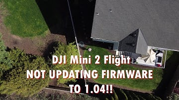 DJI MINI2 FLIGHT - Decided Not to Update the Firmware to 1.04