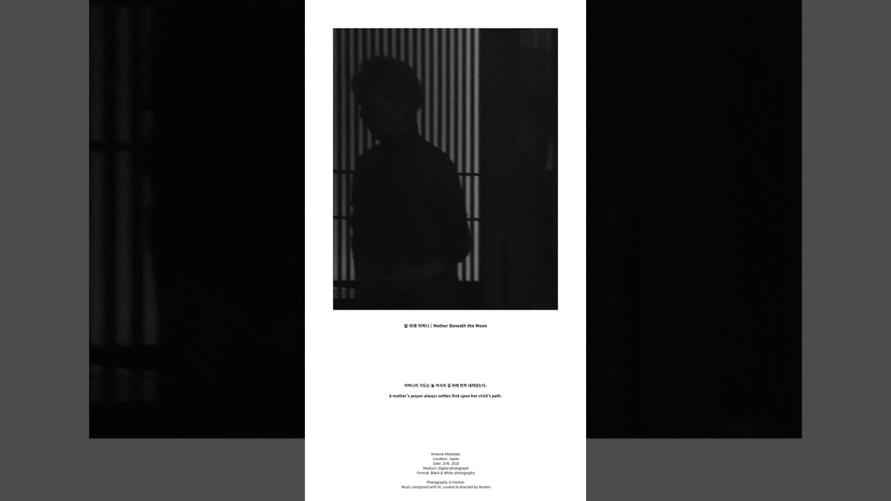 사진 × 음악 — 달 아래 어머니 / Mother Beneath the Moon / #zenmusic #MeditationMusic #AmbientMusic#어머니마음