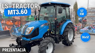LS TRACTOR MT 3.60 - bardzo ciekawy koreański kompakt | Prezentacja / test ciągnika