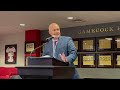 Ben Thomas of AL.com announces Philip Rivers as the 2026 ASWA President's Award recipient
