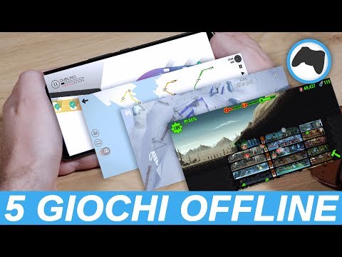 5 ottimi GIOCHI da giocare OFFLINE per iOS e Android
