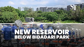 New reservoir below Bidadari Park