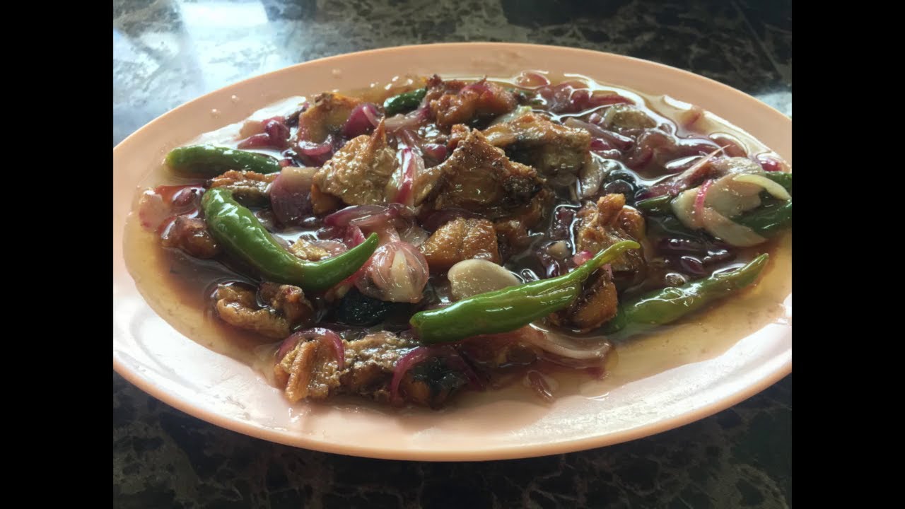 MASAK ASAM IKAN DURI KERING