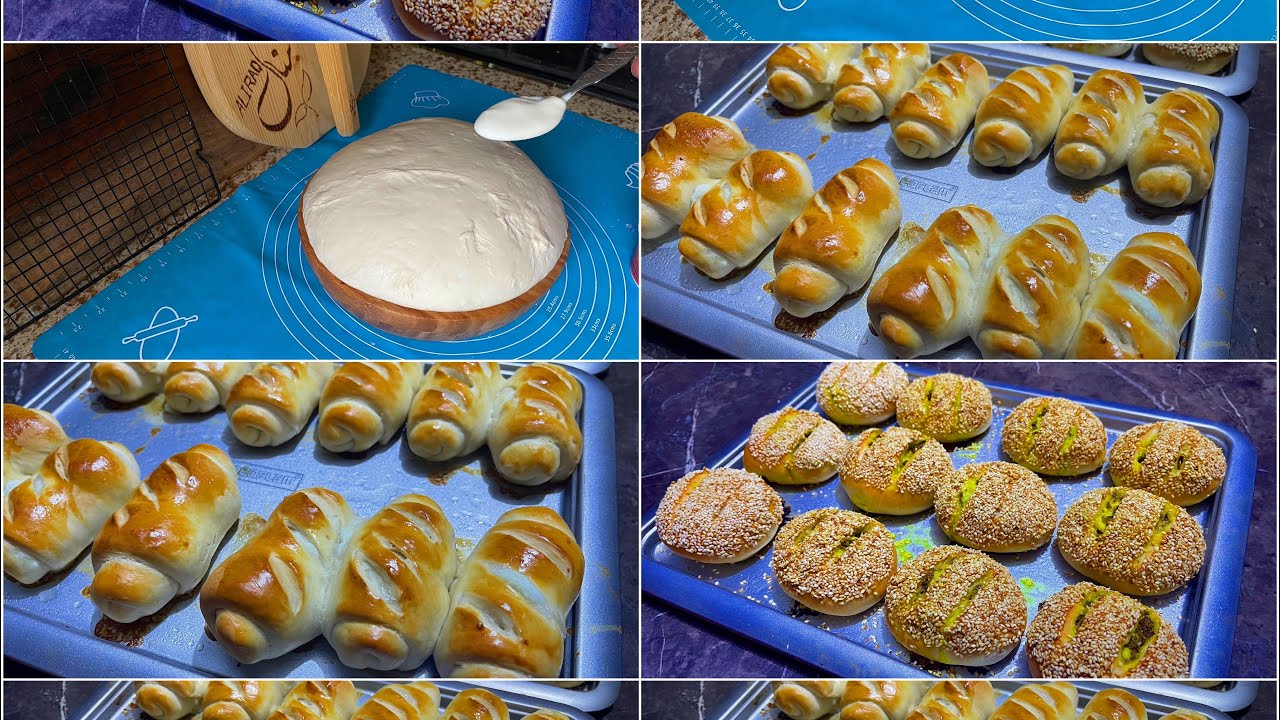 معجنات السعادة للضايجة والمهمومة 😁 محد مصبرنا عالحياة غير هرمون السعادة #شيف_منال_العراق #اكسبلور