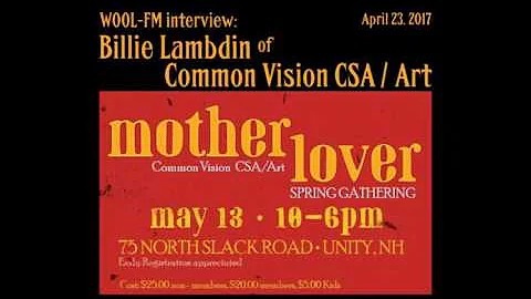 Billie Lambdin from Common Vision CSA / Art