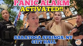 *PANIC ALARM* ACTIVATED SEVERAL OFFICERS DISMISSED/WALK OF SHAME/1ST AMENDMENT AUDIT NY PRESS NH NOW