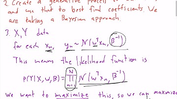 Probabilistic Linear Regression