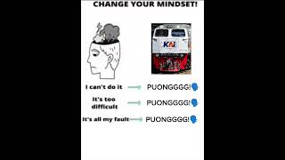 Change Your Mindset Woilah memekereta memes keretaapiindonesia keretaapi meme shorts