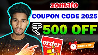 🔥 Zomato Coupon Code 2025 🍕 ₹500 OFF + Free Pizza 🍔 | Zomato Offers Today 💥 screenshot 5