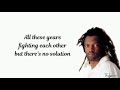 Lucky Dube - TOGETHER AS ONE (lyrics)