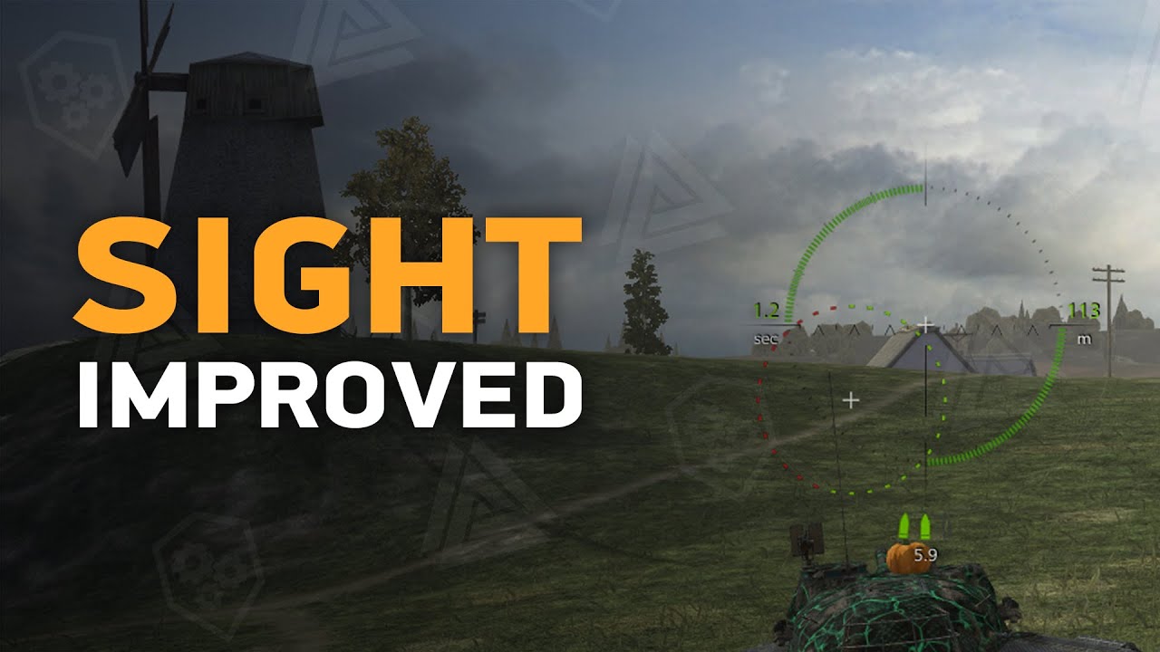 Improved default sight from WoT for WoT Blitz | 