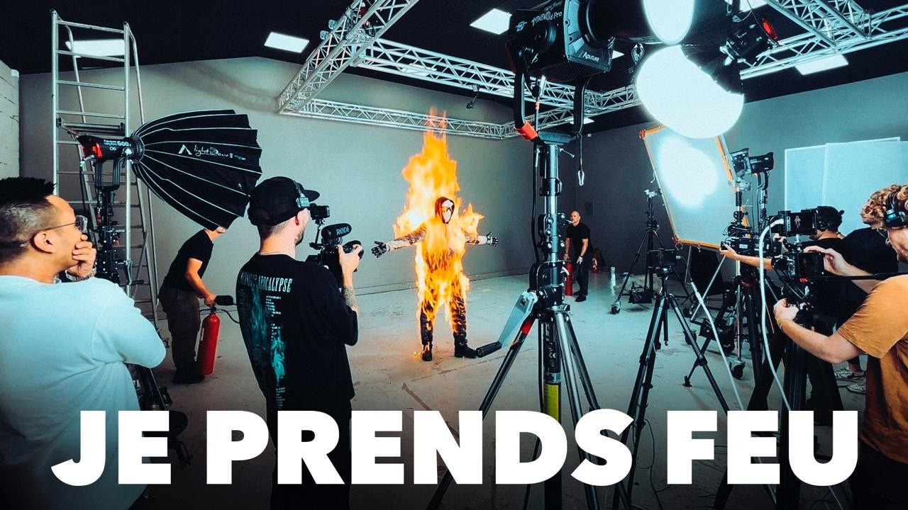 JE PRENDS FEU en 2000 Images secondes ( Avec des Cascadeur pro ) ! #2