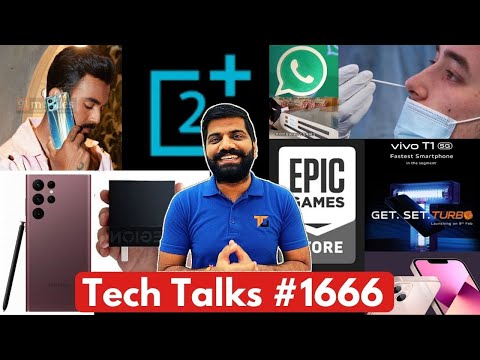 Tech Talks #1666 - OnePlus TwoPlus, 27,000,000mAH PowerBank, vivo T Series, Realme 9 Pro+ Leaks