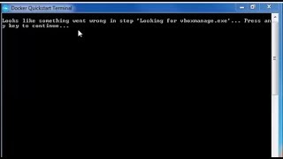 Docker - looks like something went wrong in step looking for vboxmanage.exe - Intact Abode