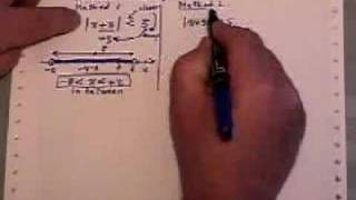 Absolute value equations (part one)