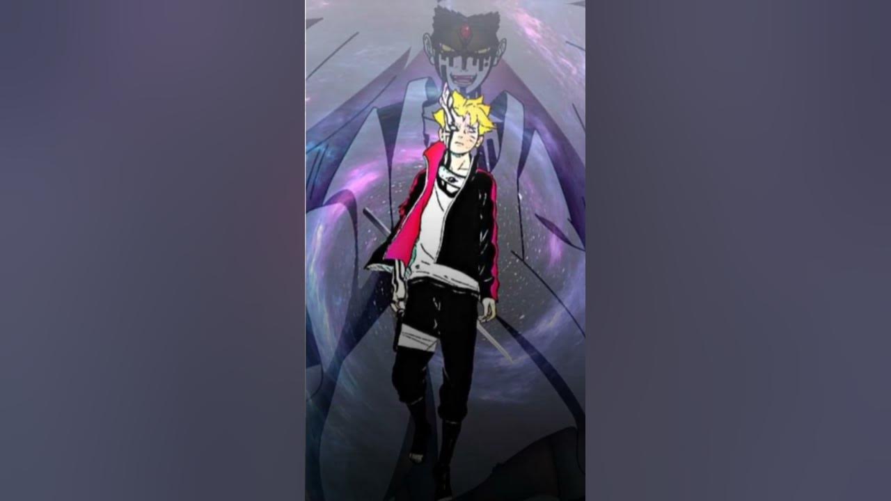 JaumRabisco on X: Uzumaki Boruto karma mode!! Fiz essa arte pq