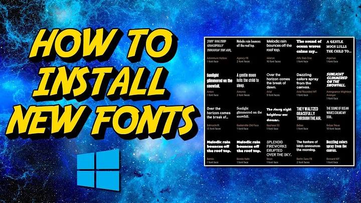 Windows 10: How to Install Fonts on Your PC