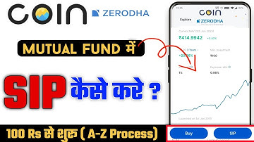 Zerodha Coin Me SIP Kaise Kare? | Mutual Fund Me Invest Karna Sikhiye Step by Step!