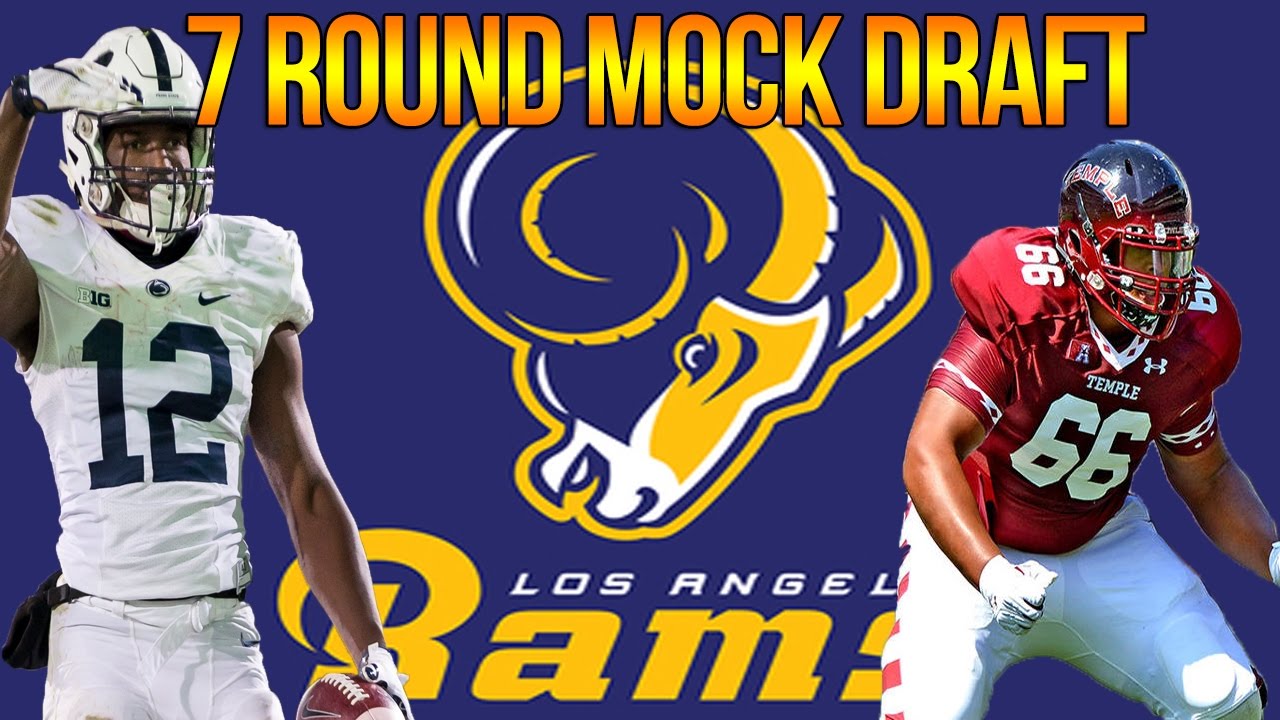 7 Round La Rams Mock Draft Ol Wr Help Offseason Grades Youtube Free