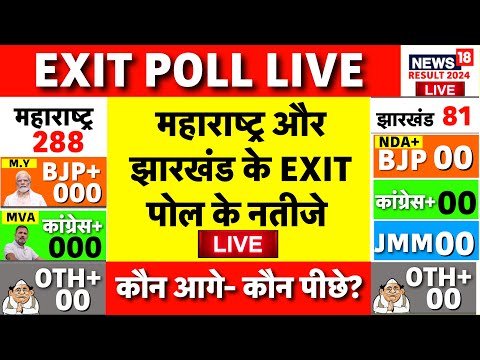 Exit Poll 2024 Live: Maharashtra और Jharkhand Assembly Elections 2024 के Maha Exit Poll | BJP | JMM