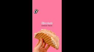 Horchata Choco Taco!