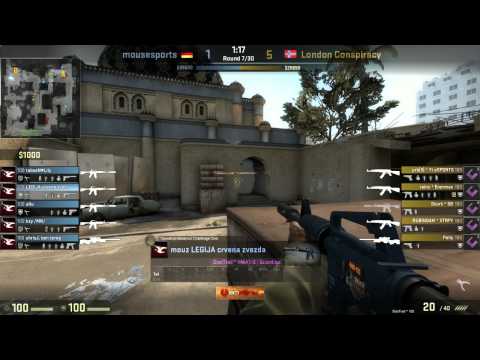 Caseking of the Hill #5 - mousesports vs. London Con. map 1