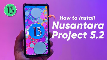 Install Nusantara Project 5.2 on Any Android - Android 13 TWRP - Redmi Note 10 Pro
