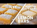 The Ultimate Lemon Bar Recipe (NY Times vs Martha Stewart)