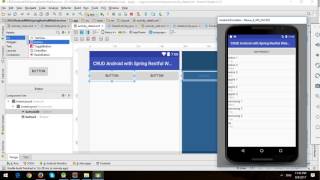 Android CRUD with Spring Restful Web Services, Hibernate and MySQL - Part 4