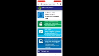 Fitur Ujian CBT di Akun Siswa menggunakan Smart Phone - E-Learning Madrasah