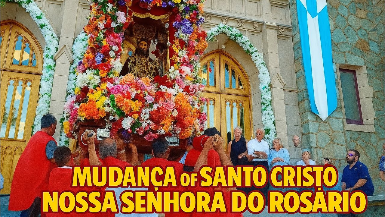 👉 🇵🇹🇺🇸 Mudança do Santo Cristo – Nossa Senhora do Rosário Church, Providence (4K) 2025