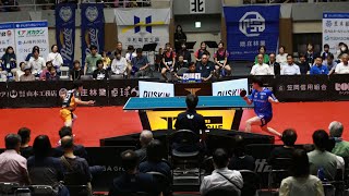 吉山僚一 vs 篠塚大登 T BEST GAME 岡山リベッツvs 琉球アスティーダ ノジマTリーグ2024-2025 2024年9月21日 岡山武道館 第4G【卓球 Tリーグ公式】