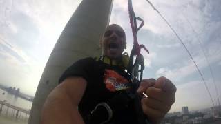 Macau Tower Bungee Jump 233 meters - Go Pro HD