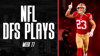 DFS Optimizer Lineup Setting: Week 17