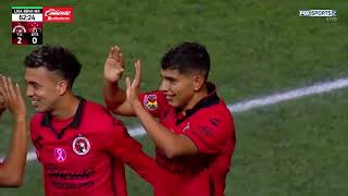 Gol de Kevin Castañeda | Xolos 2-0 Atlas | Liga BBVA MX | Apertura 2023 - Jornada 14
