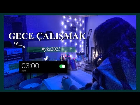 GECE ÇALIŞMAK... +10 SAAT #yks2023 | çalışma günlüğüm 12