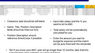 2019-2020 YouthBuild AmeriCorps Grant Start Up and Budgets Webinar