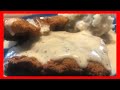 The Best Chicken Fried Steak and Cream Gravy | Southern Cooking | Texas Comfort Food Cube Steak